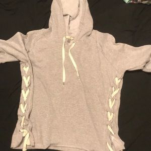 New York Laundry side tie sweater